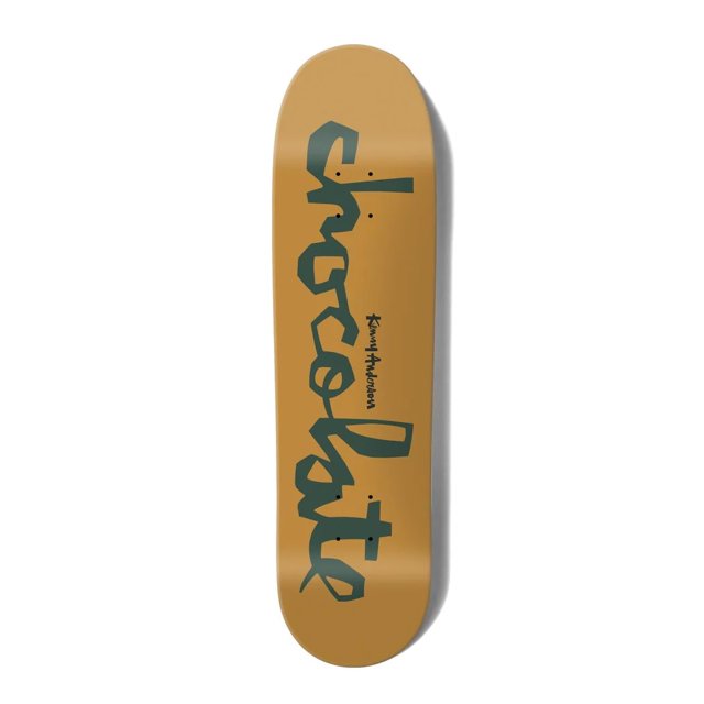 Chocolate Kenny Anderson OG Chunk Yellow 8.5" Skidul Shaped Skateboard Deck