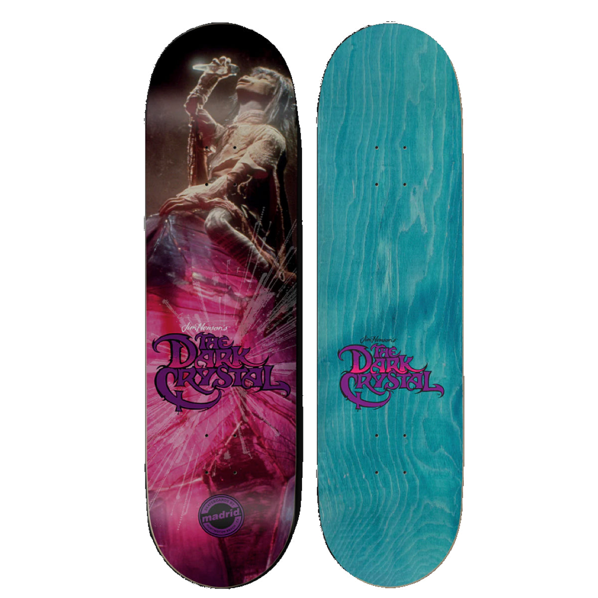 Madrid x Dark Chrystal Chrystal Skateboard Deck