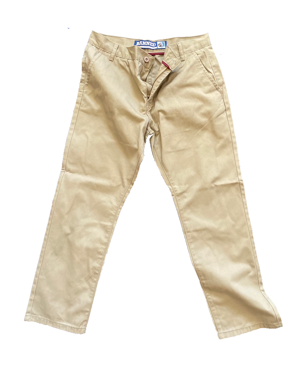 BANNED® Smoking Gun Khaki Chino Pants
