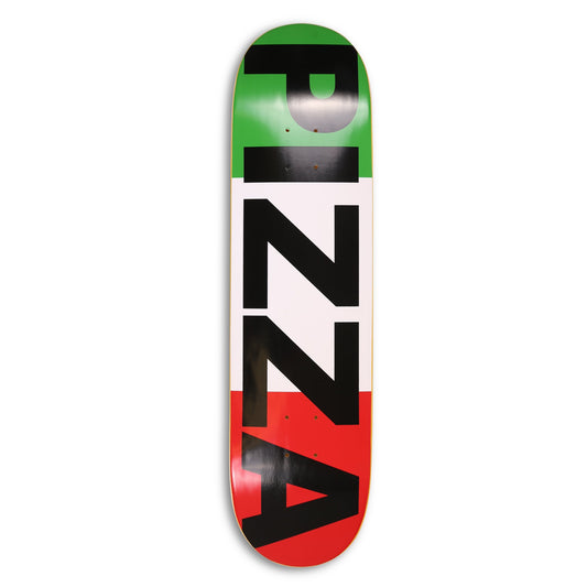 Pizza Skateboards Flag Logo Deck 8.75