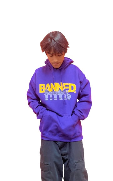 BANNED Sign Language Pullover Hoodie