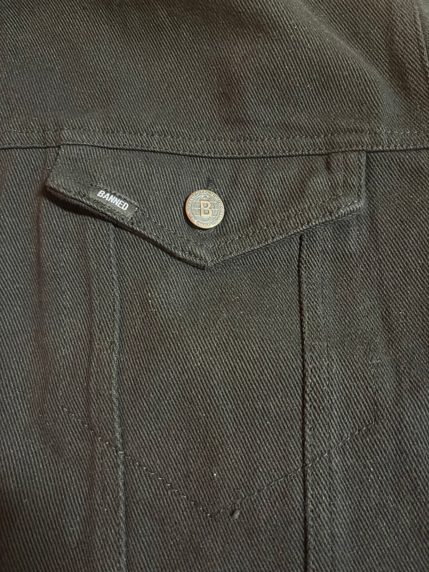 BANNED Black Denim Jacket
