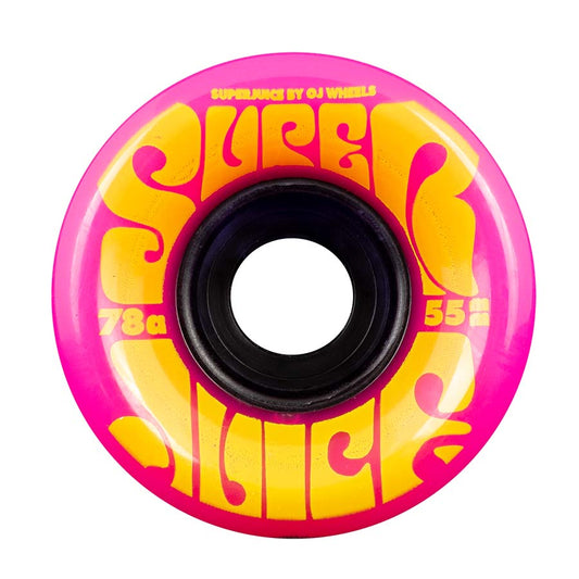OJ WHEELS 55mm Mini Super Juice Pink 78a OJ Skateboard Wheels