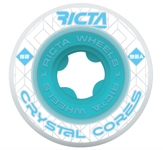 Ricta Skateboard Wheels Crystal Cores 95a