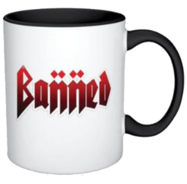 BANNED 11 oz White Mug