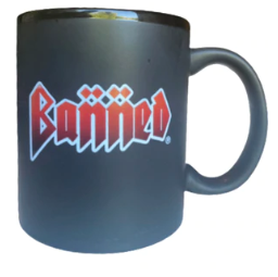 BANNED 11 oz Black Mug