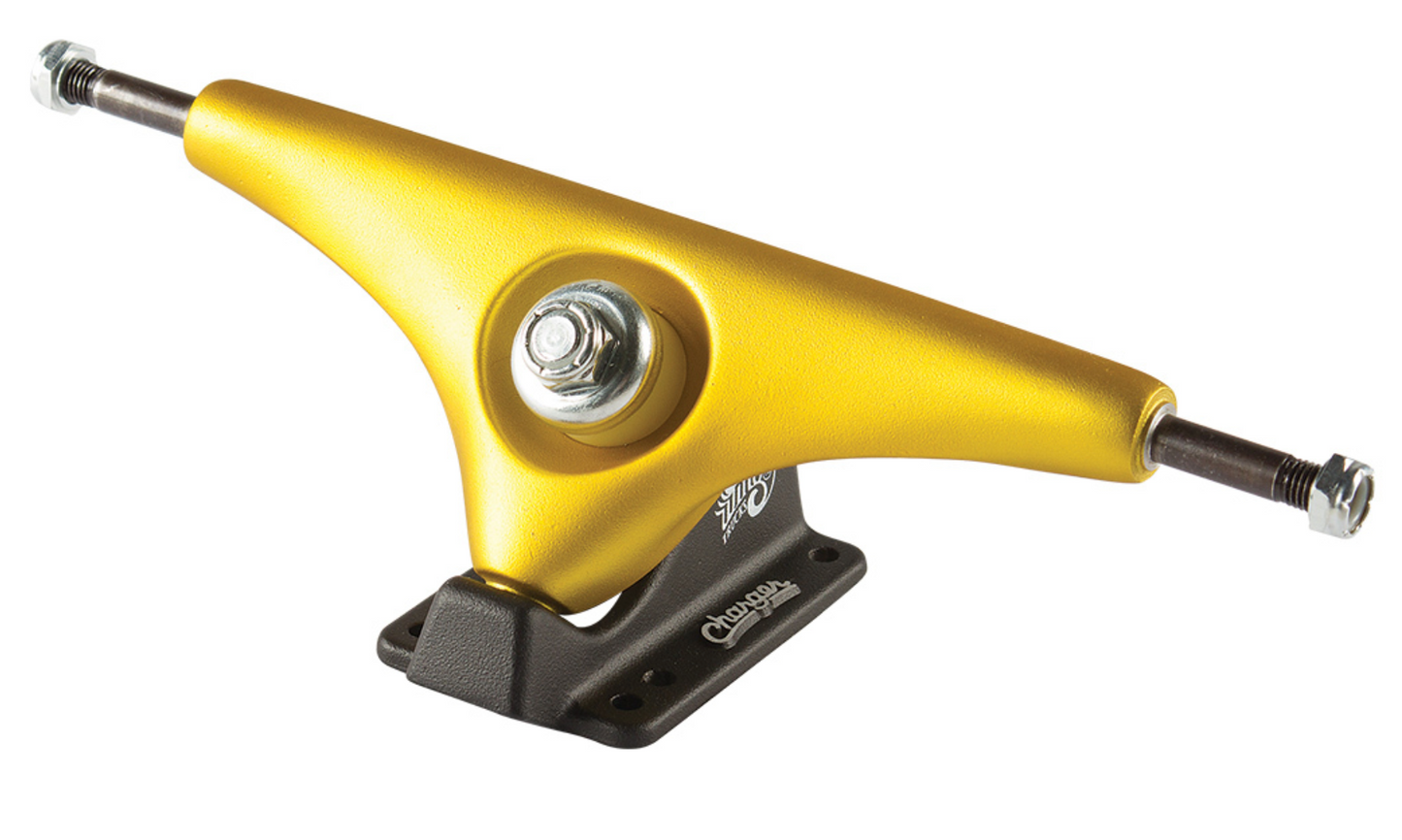 Gullwing Charger Gold 10" Skateboard Trucks (2)
