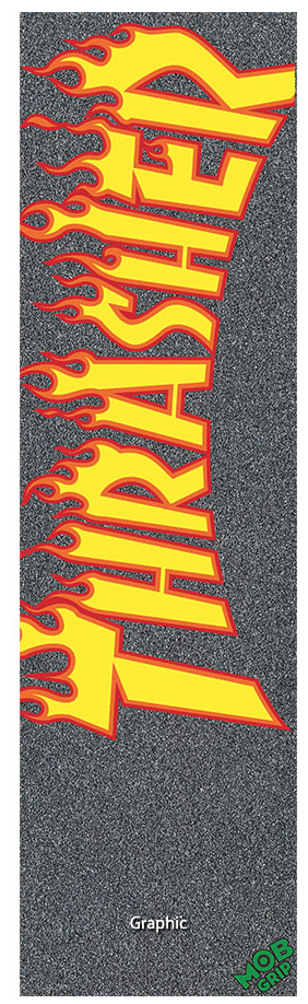 Mob Thrasher Flames Grip Tape 9in x 33in