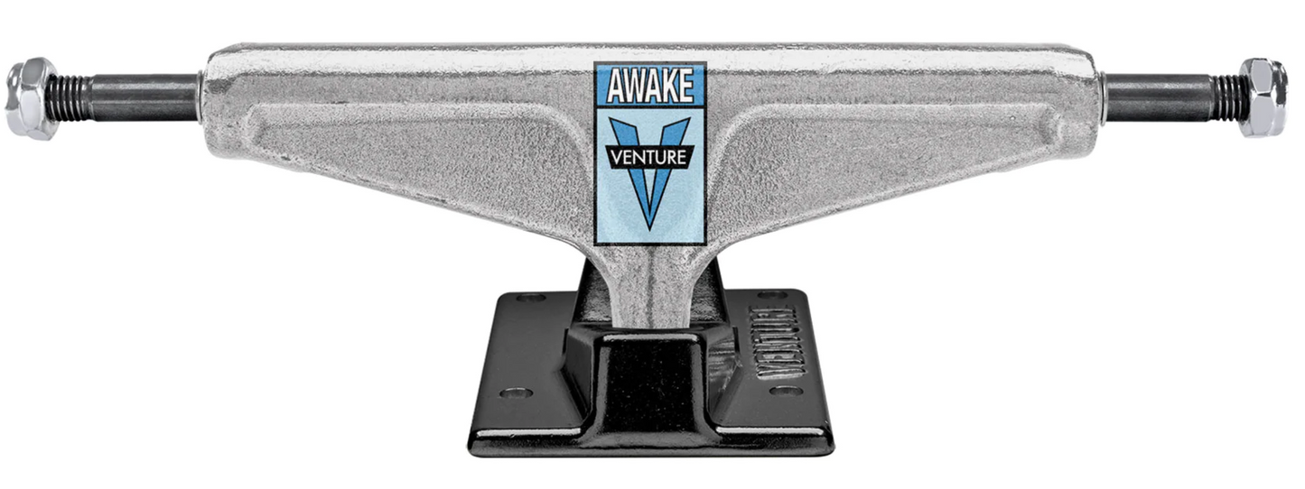 Venture V Light Awake Polished Blue Black Skateboard Trucks (2)