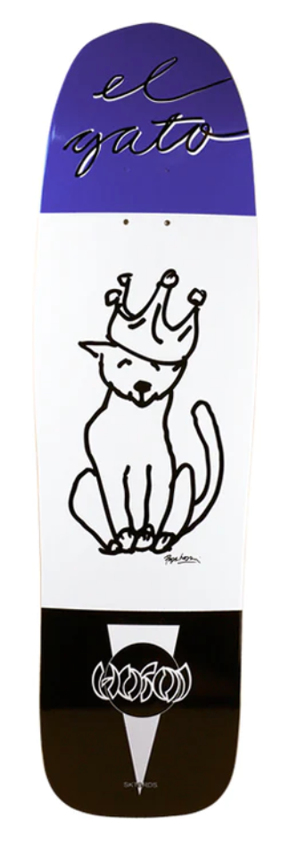 Hosoi El Gato Crown Skateboard Deck