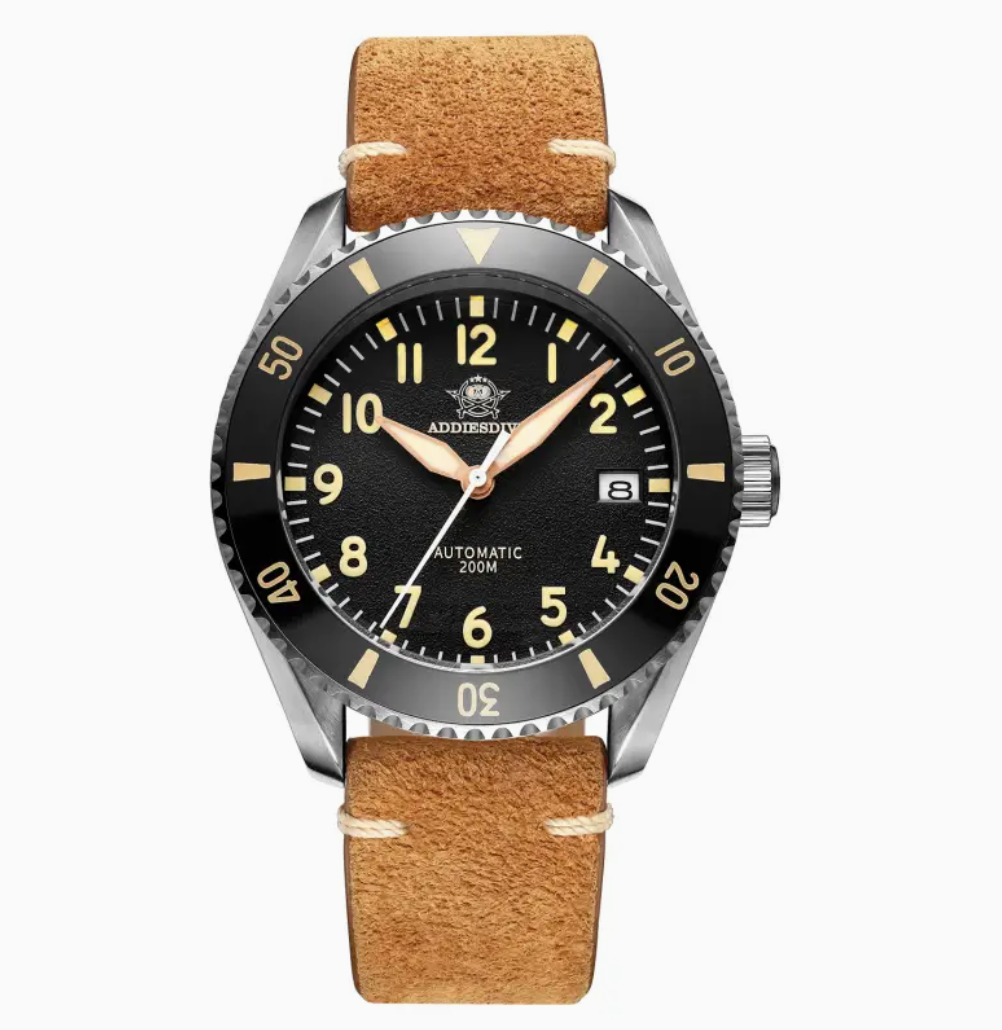 Addiesdive Deepsea Hunter Camel Strap Watch