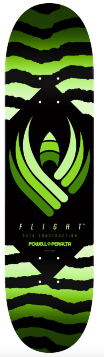 Powell Peralta Flight® Safari Green - 8 x 31.45 Skateboard Deck