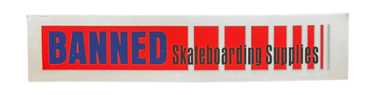 BANNED Skate Supplies Sticker
