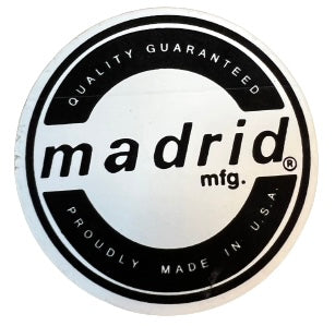 Madrid Back to The Future Sticker
