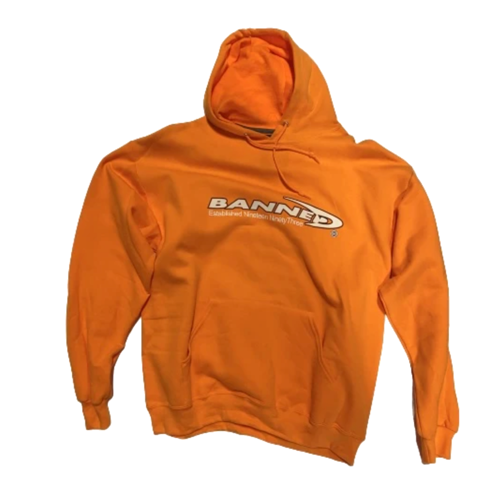 BANNED® Orange Arrow Hoodie