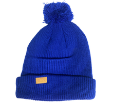 Load image into Gallery viewer, BANNED®  Pom Pom Metal Beanie

