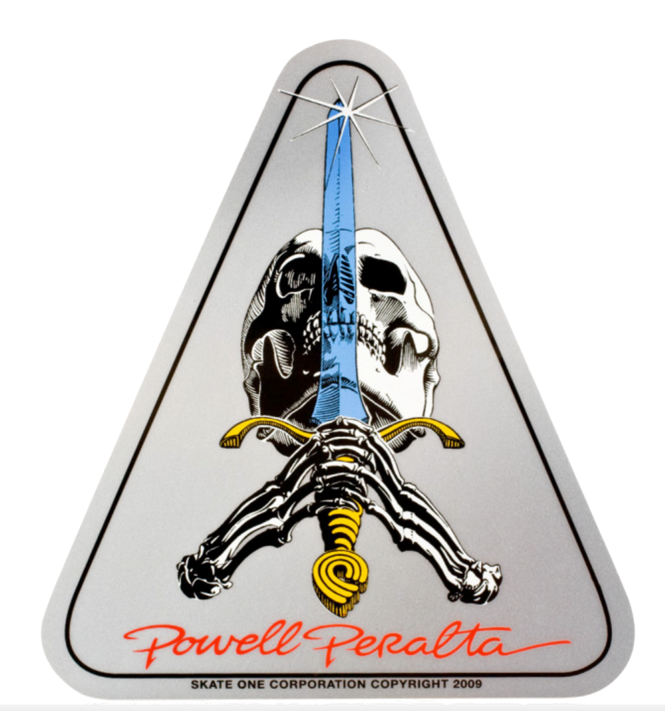 Powell Peralta Skull & Sword Sticker