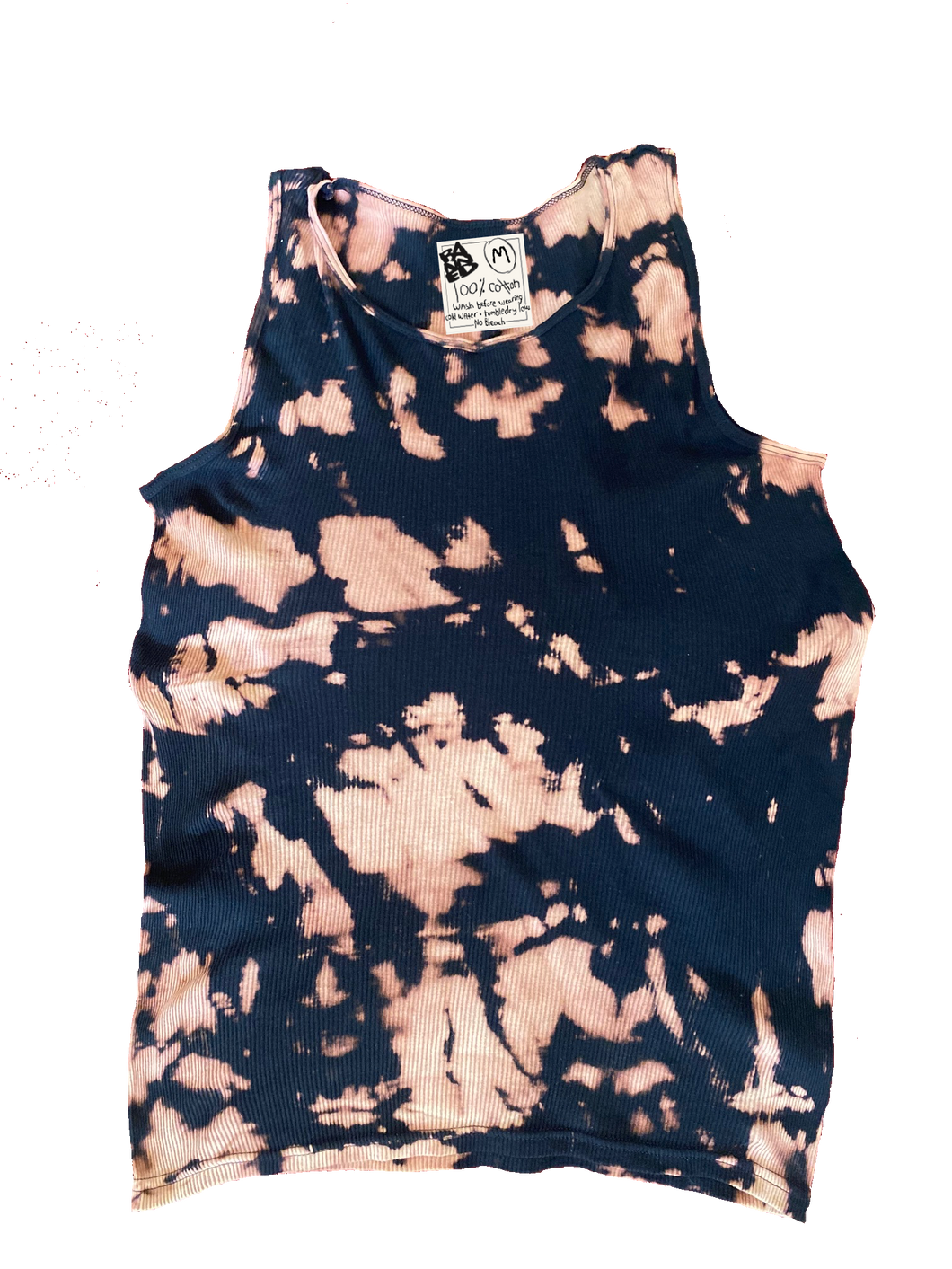 BANNED® Ribbed Tank Top Black